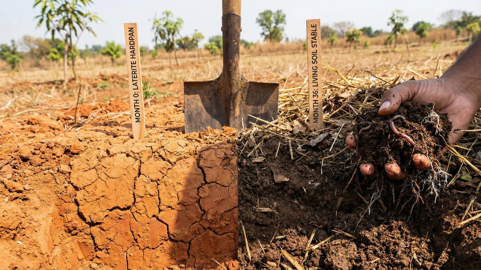 The 36-Month Rule: Why Soil Regeneration Cannot Be Rushed in Birbhum’s Laterite